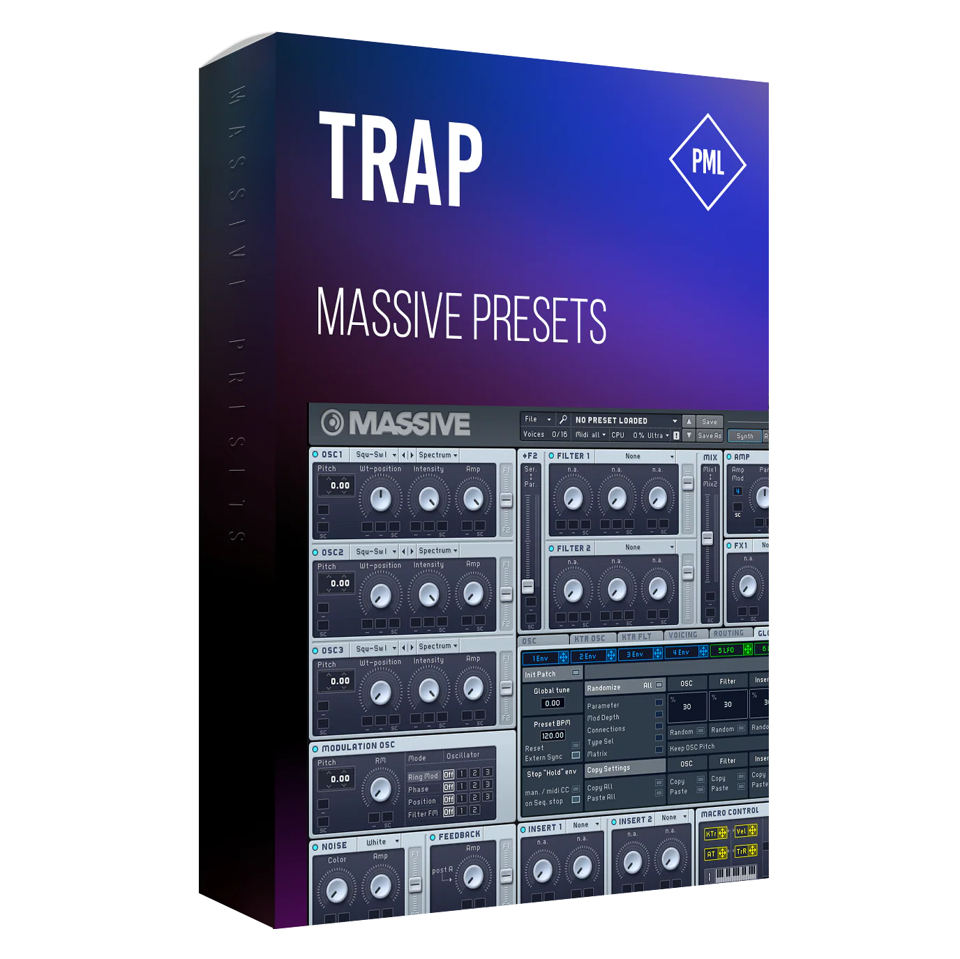 Massive Presets: Trap (+ Midis)