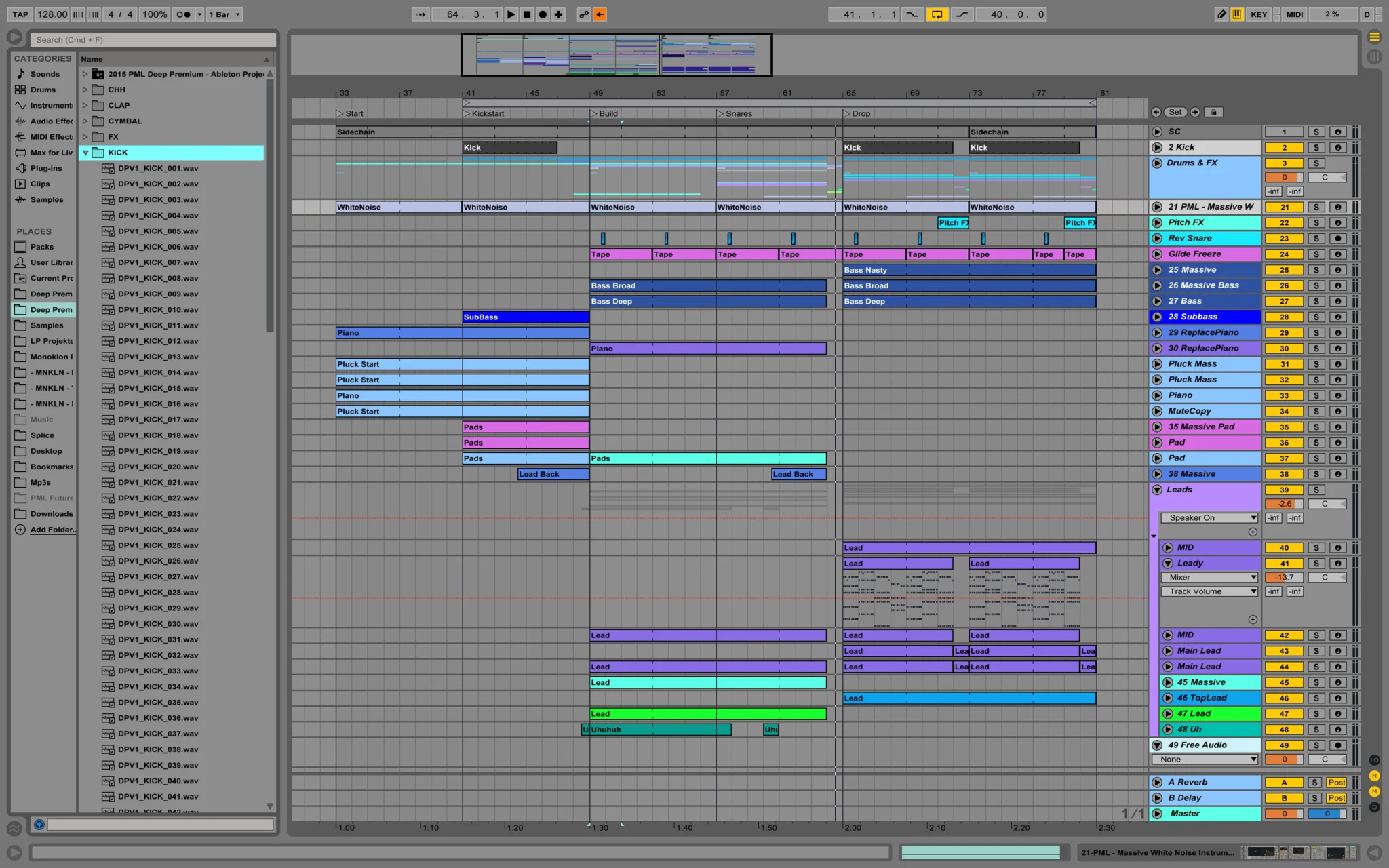 BLAU EDM Style - Ableton Template - Image 3