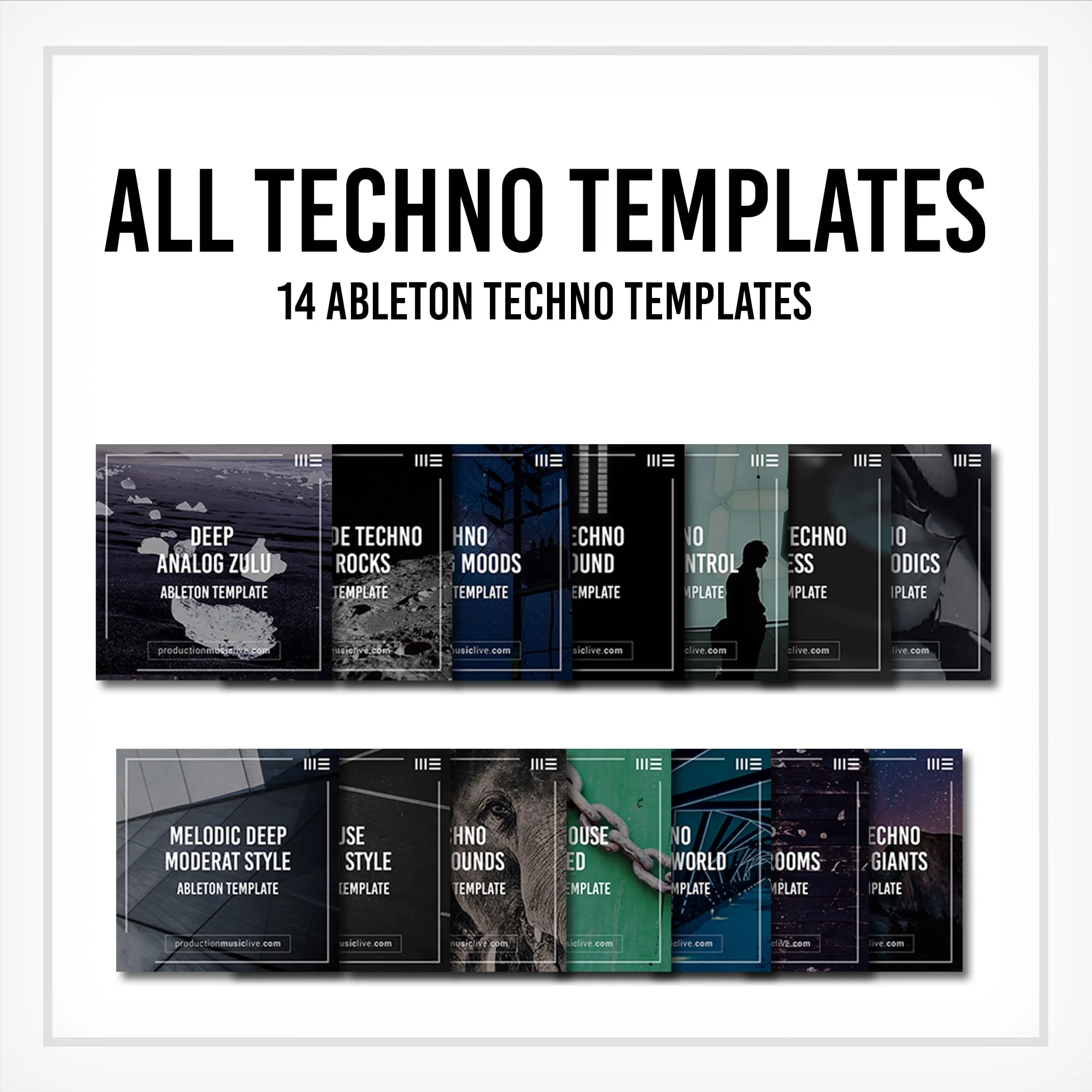 Techno Templates Box - 14 Project Files - Image 2
