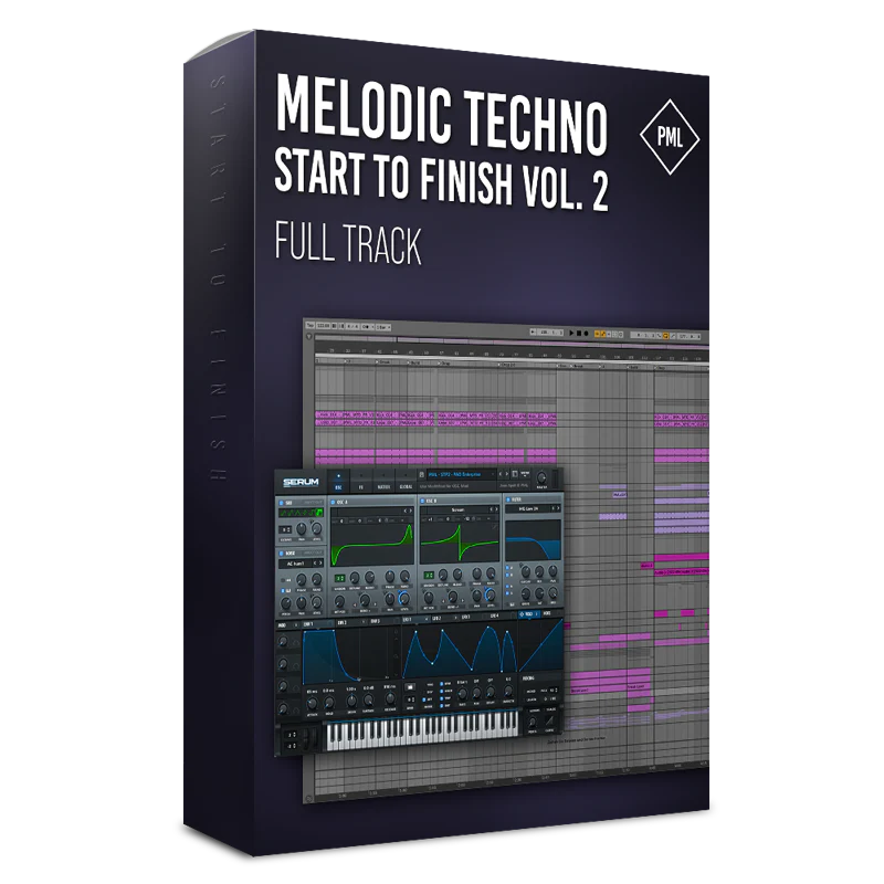 Course: Melodic Techno Track from Start to Finish Vol. 2