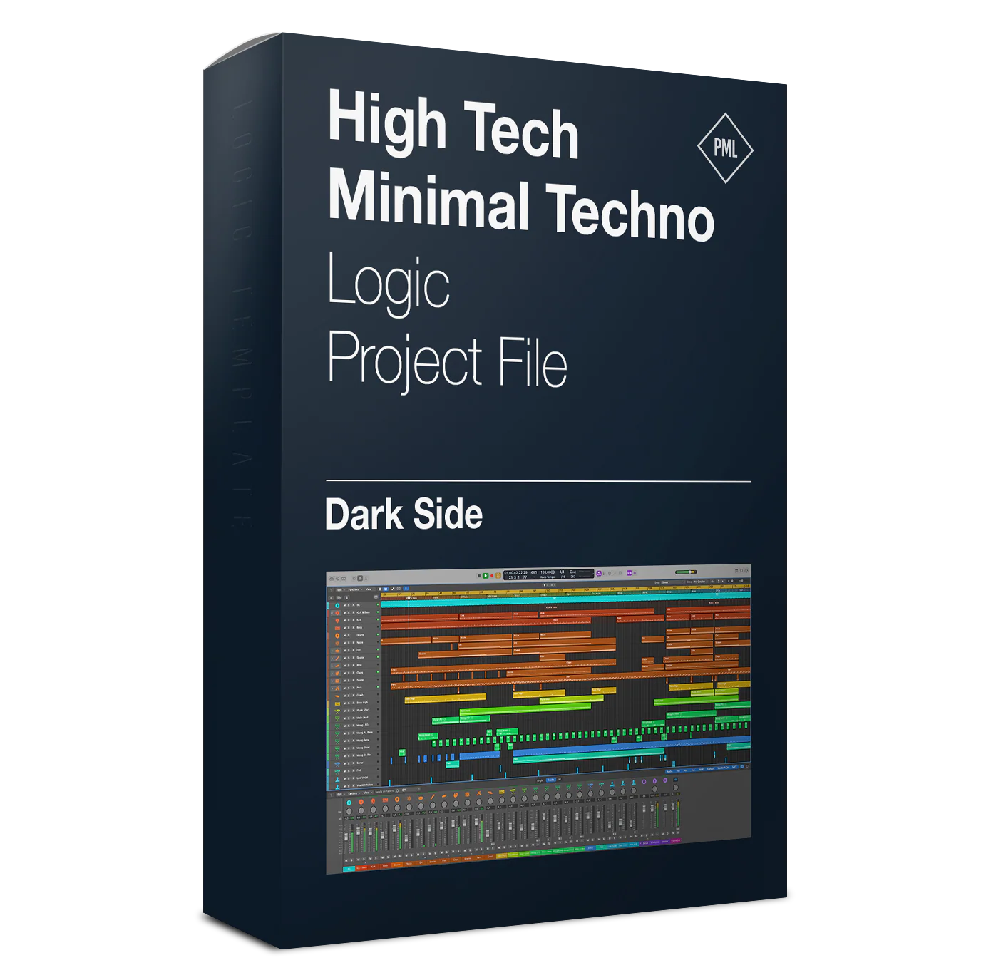Darkside - High Tech Minimal Techno Logic Pro X & Massive Template (by The Producer Tutor)
