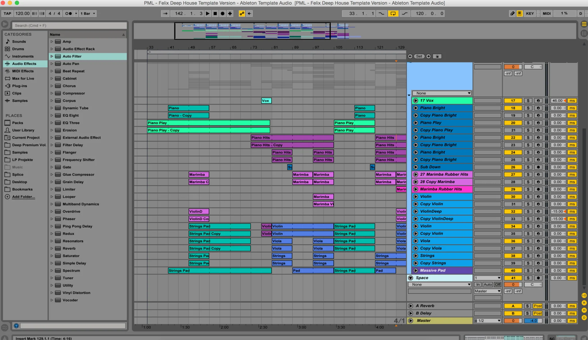 Felix Deep House - Ableton Template - Image 3