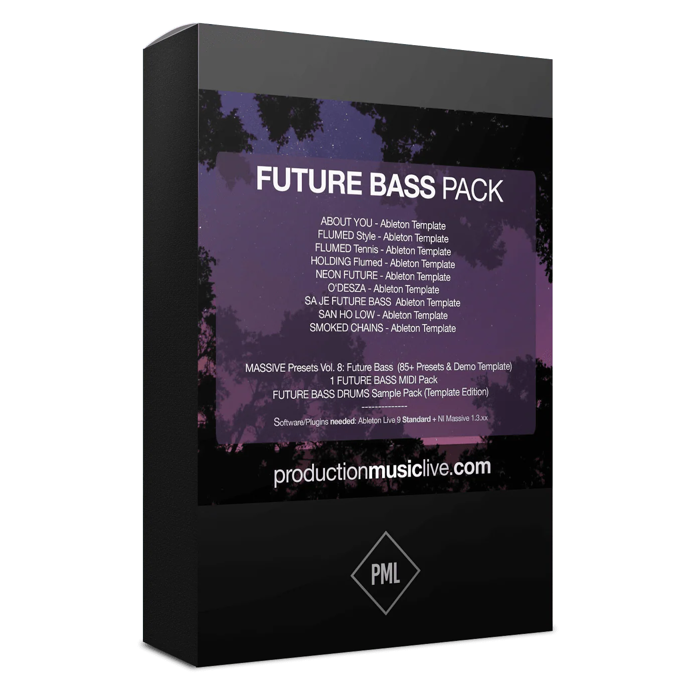 Future Bass BIG Pack - 8 Templates + Presets, MIDIs + Samples (save 40%)