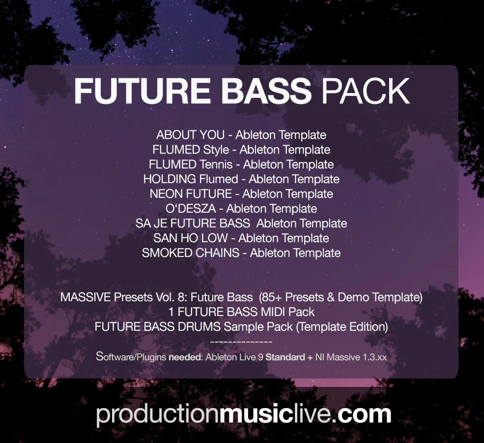 Future Bass BIG Pack - 8 Templates + Presets, MIDIs + Samples (save 40%) - Image 2