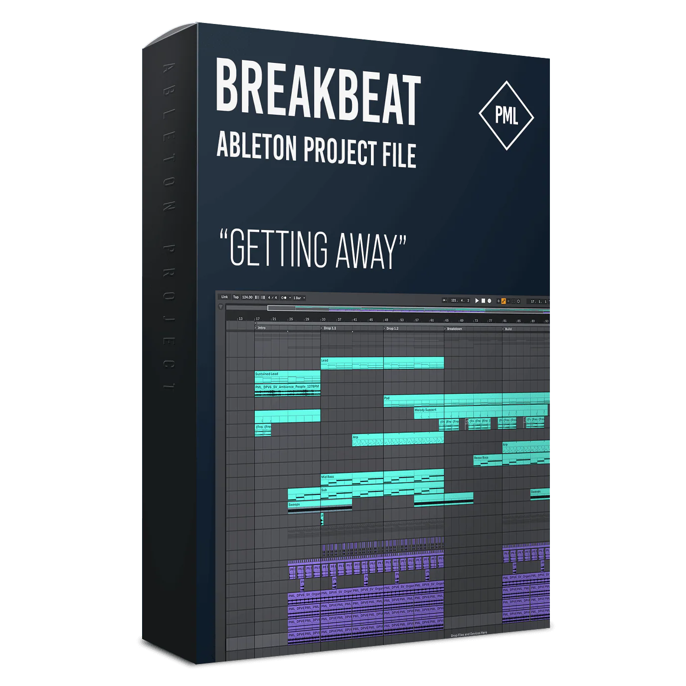Breakbeat - Getting Away - Ableton Template