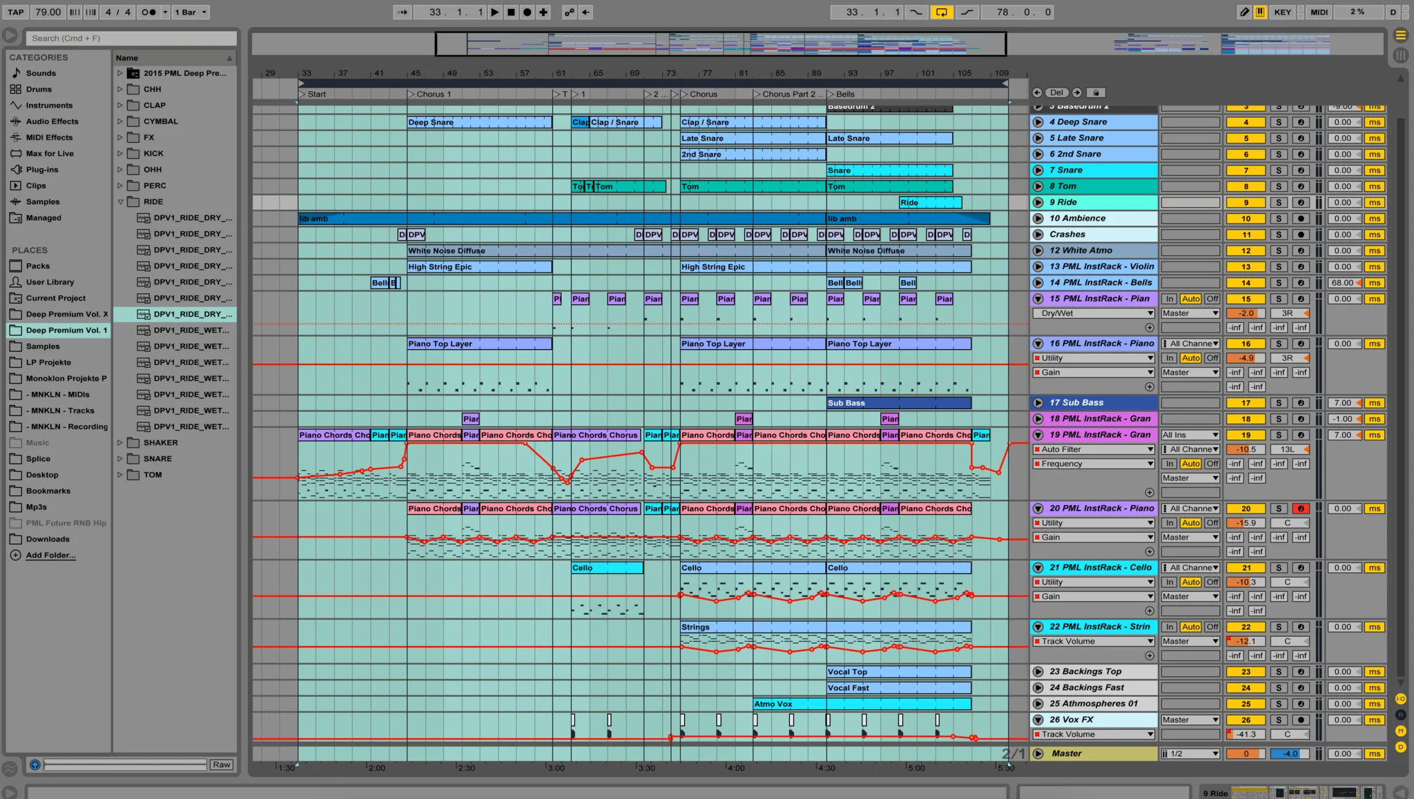 Hello Piano Ballad - Ableton Template - Image 3