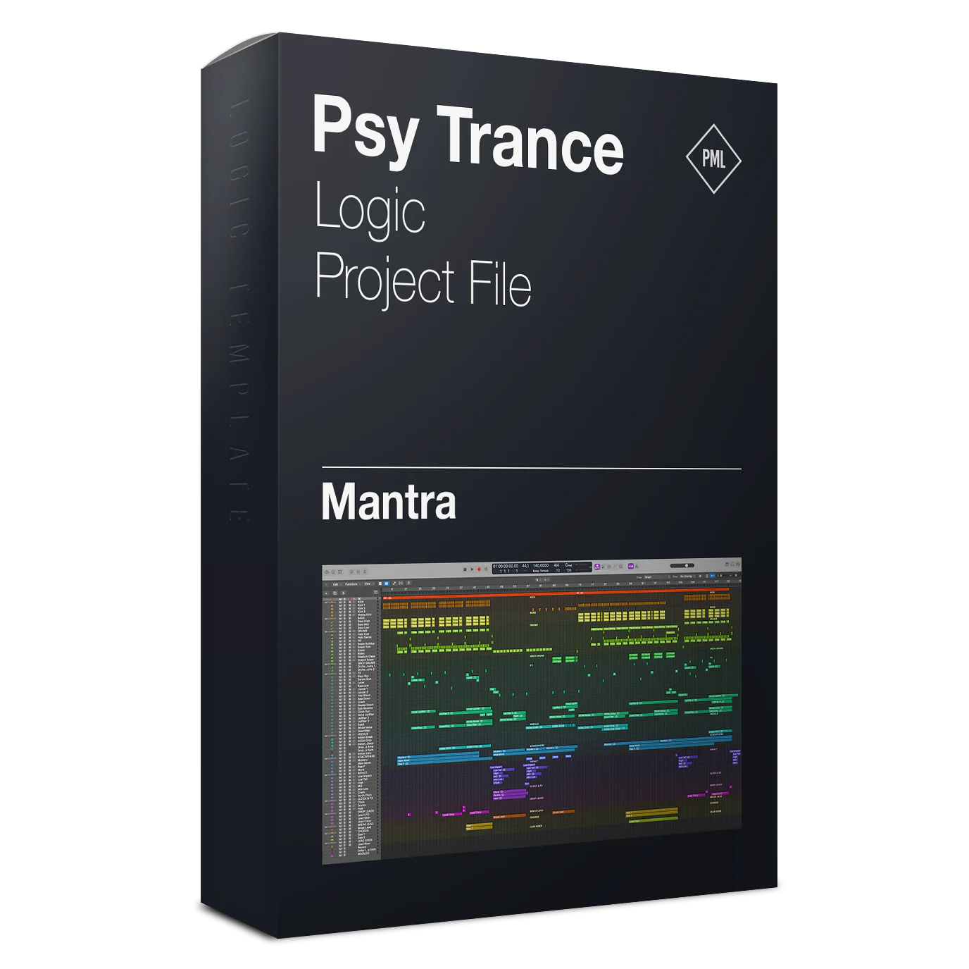 Mantra - Psy Trance Logic Pro X & Serum Template
