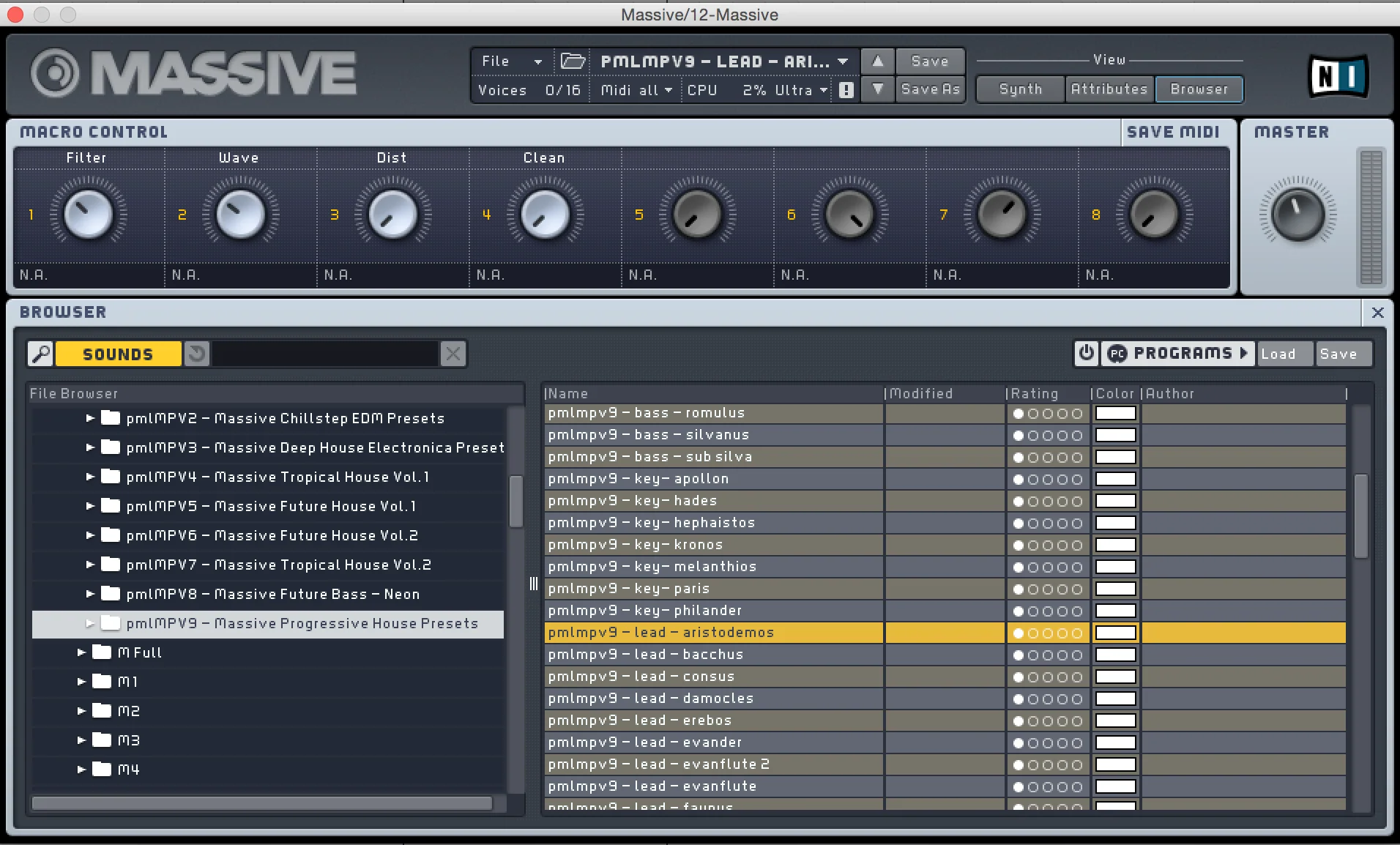 MASSIVE Presets: Progressive House - Image 3