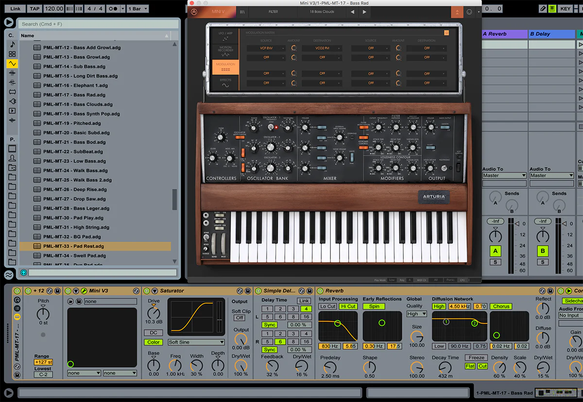 Arturia Mini V3 Sound Pack - Melodic Techno - Image 6
