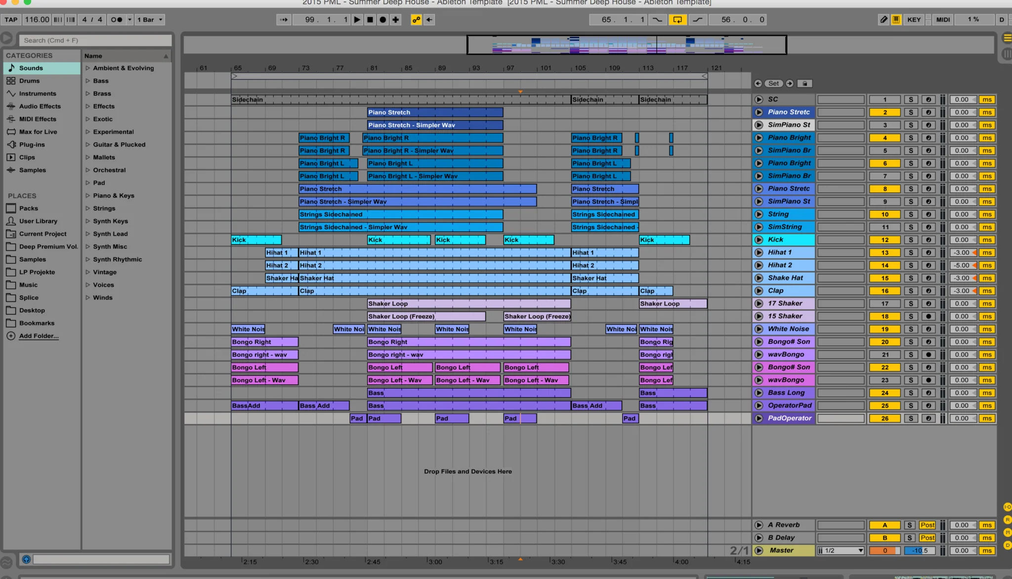 Summer Deep House - Ableton Template - Image 3
