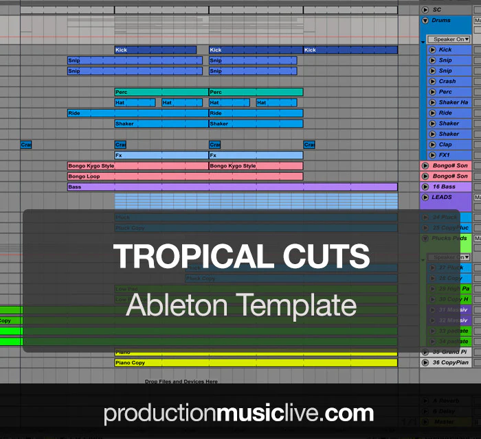 Tropical Cuts - Ableton Template - Image 2