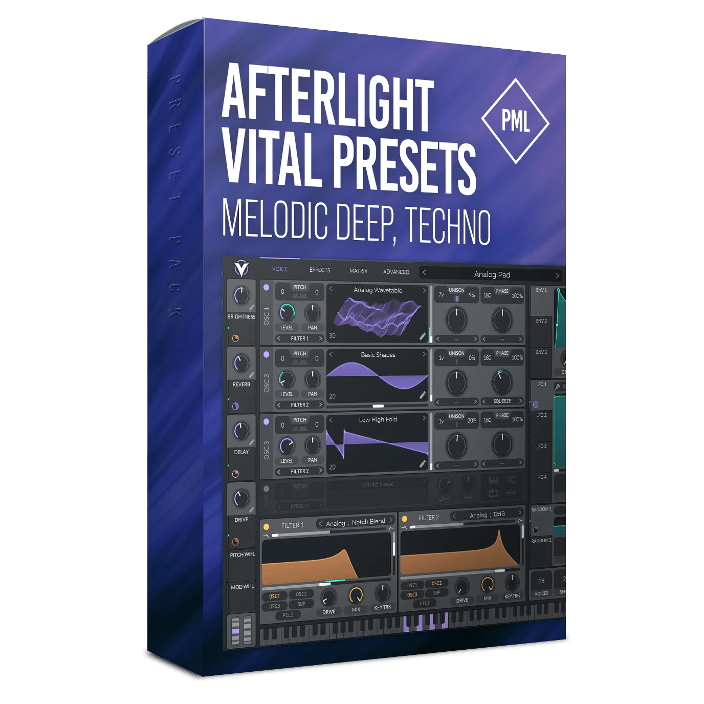 Vital Presets: Afterlight - Melodic Deep, Techno - Image 2