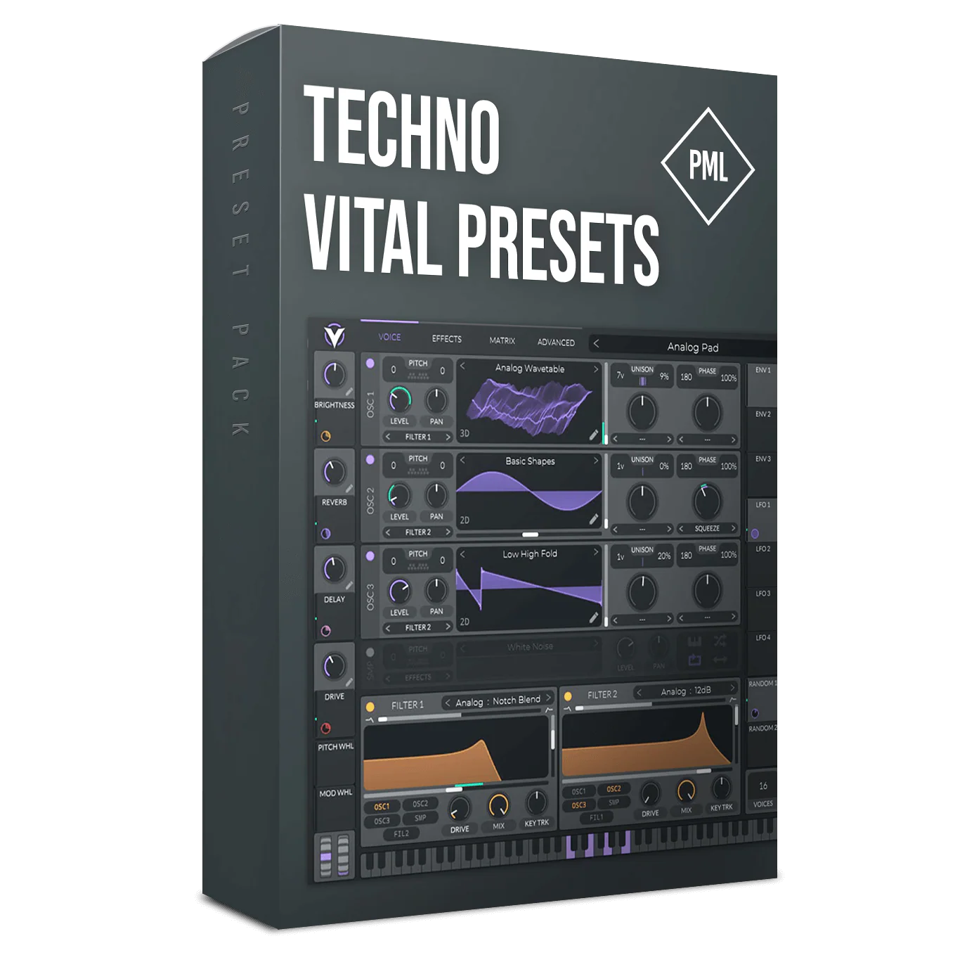 Vital Techno Presets